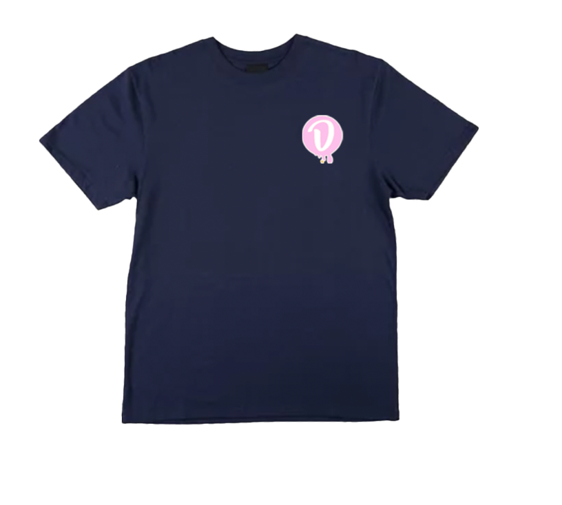 Original Dulce D Tshirt Navy/Pink